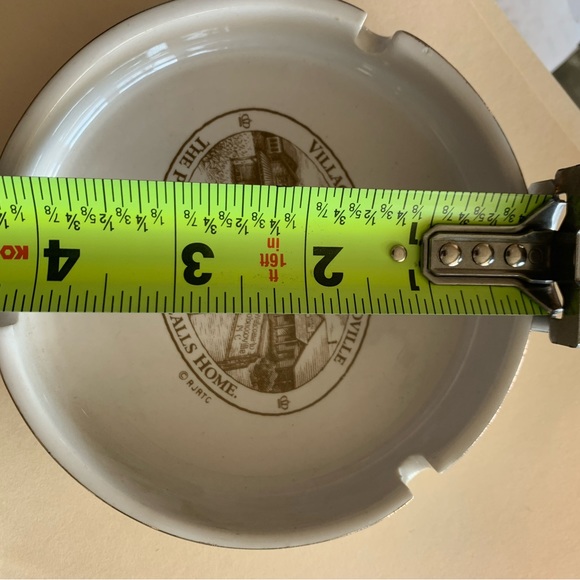 2-Vintage Ashtrays Tobaccoville Doral cigarette and Old Talbots Tavern KY - Picture 5 of 6